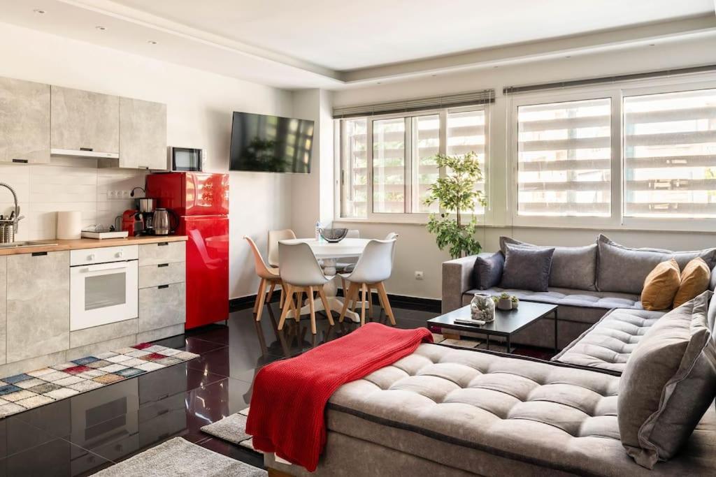 New Amazinglarge Luxury 4Br Suite/1Min Toacropolis Atenas Exterior foto